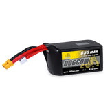 DOGCOM 650mAh 6S 150C 22.2V LiPo Battery XT30 [DG]